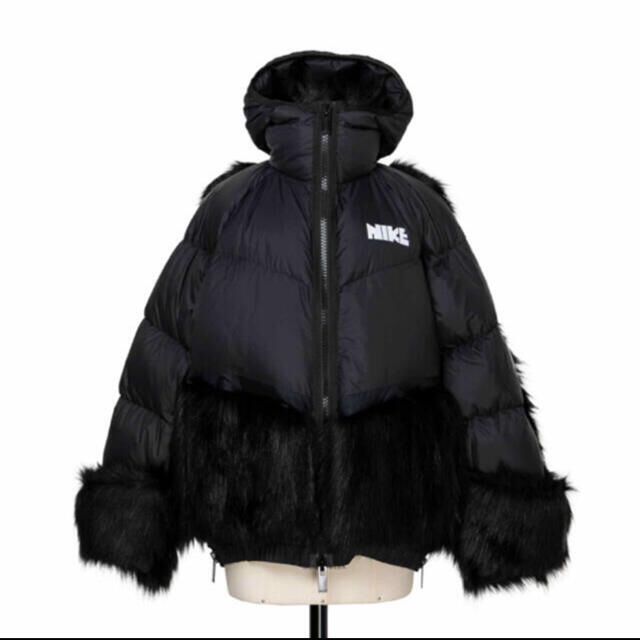 Nike x sacai Women’s Parka xs 黒ダウンジャケット