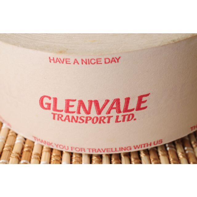 【味紙】◆海外 イギリス ヴィンテージ バス ロールチケット GLENVALE◆ エンタメ/ホビーのコレクション(印刷物)の商品写真