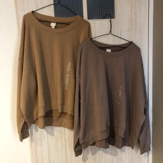 エイチアンドエム(H&M)の新品！H&M スウェット 2枚セット(トレーナー/スウェット)