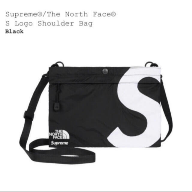 SUPREME THE NORTH FACE SHOULDER BAG 黒 新品