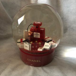 シャネル(CHANEL)の【ジャンク品】CHANEL ビッグ電動スノードーム (置物)