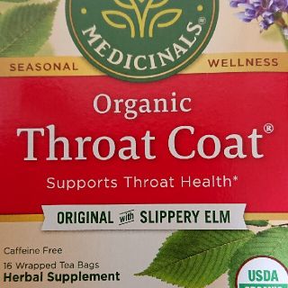 スロートコート/Throat Coat☆ハーブティー２箱【32Tea Bags】(健康茶)