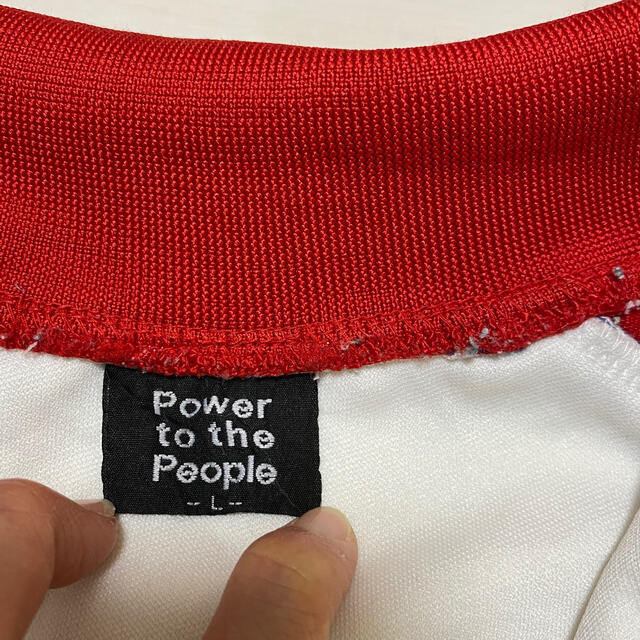 power to the people ジャージ メンズのトップス(パーカー)の商品写真