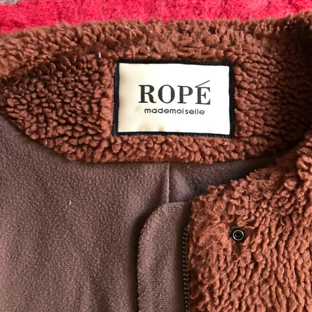 ROPE’(ロペ)のロペ　ボアジャケット レディースのジャケット/アウター(ブルゾン)の商品写真