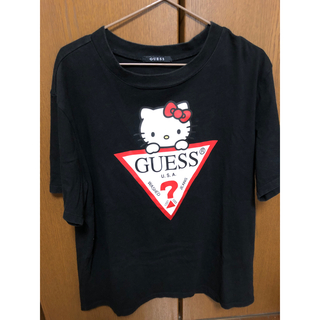 ゲス(GUESS)のGUESS ハローキティー　コラボ　Tシャツ　(Tシャツ(半袖/袖なし))