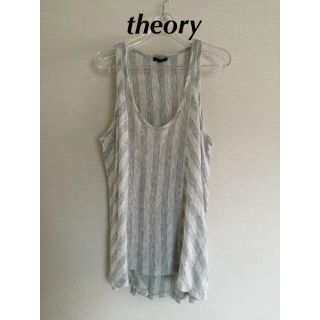 セオリー(theory)のtheory トップス(カットソー(半袖/袖なし))