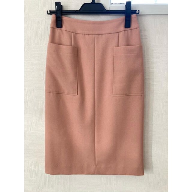 NATURAL BEAUTY BASIC(ナチュラルビューティーベーシック)の美品♡ナチュラルビューティーベーシック♡タイトスカート♡ピンク レディースのスカート(ひざ丈スカート)の商品写真
