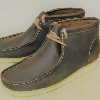 クラークス(Clarks)のClarks クラークス ワラビーブーツ 本革ワックス US9.5 正規(ブーツ)