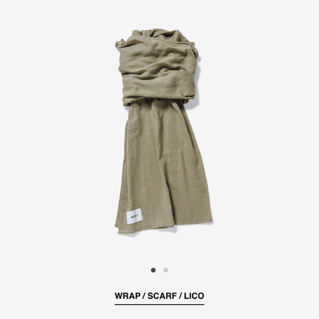 W)taps(ダブルタップス)のwtaps WRAP / SCARF LICO OLIVE DRAB スカーフ メンズのファッション小物(ストール)の商品写真