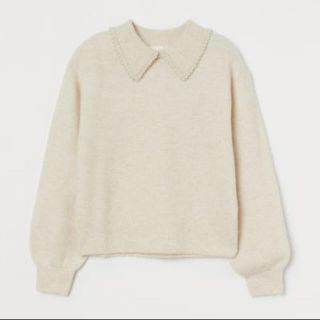 エイチアンドエイチ(H&H)のH&M 襟付き　ニット(ニット/セーター)