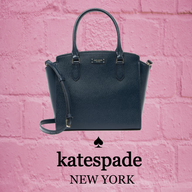 kate spade NEW YORK - ★SALE☆【kate spade】ロゴ　ジャンヌ レザートートバック