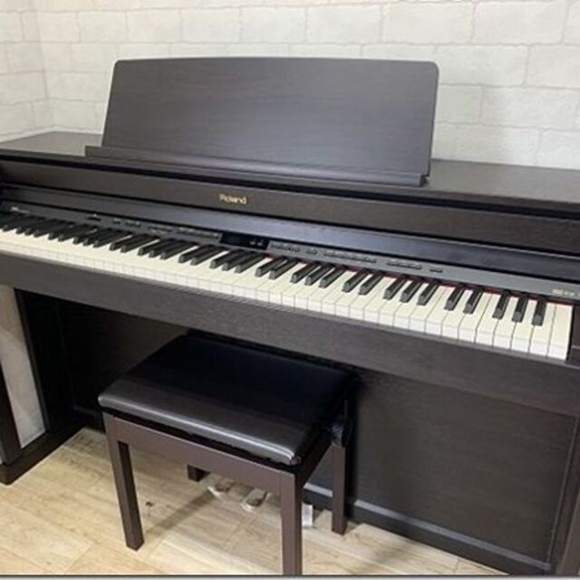中古電子ピアノ　ローランド　HP505-RW