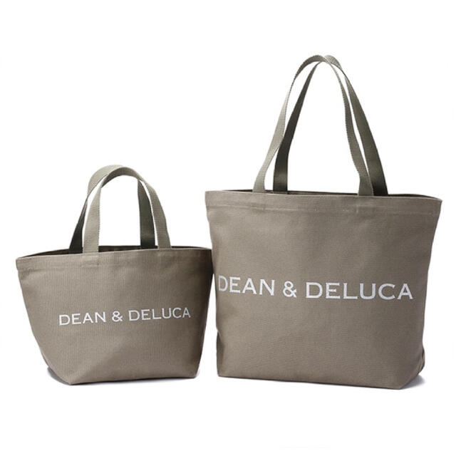 .*DEAN&DELUCAチャリティー限定オリーブトートSサイズLサイズ.ﾟ･*