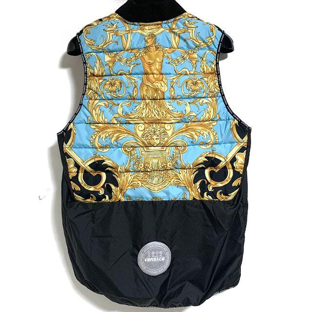 激レア 1点物 VERSACE ヴェルサーチ ベスト バックロゴ メデューサ