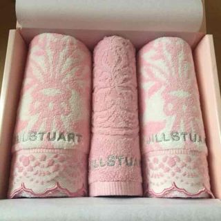 ジルスチュアート(JILLSTUART)の新品 ジルスチュアート タオルセット(タオル/バス用品)