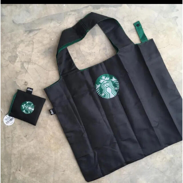 Starbucks Coffee(スターバックスコーヒー)の海外限定 新品未使用 スタバ LOQIローキー コラボ エコバッグ レディースのバッグ(エコバッグ)の商品写真