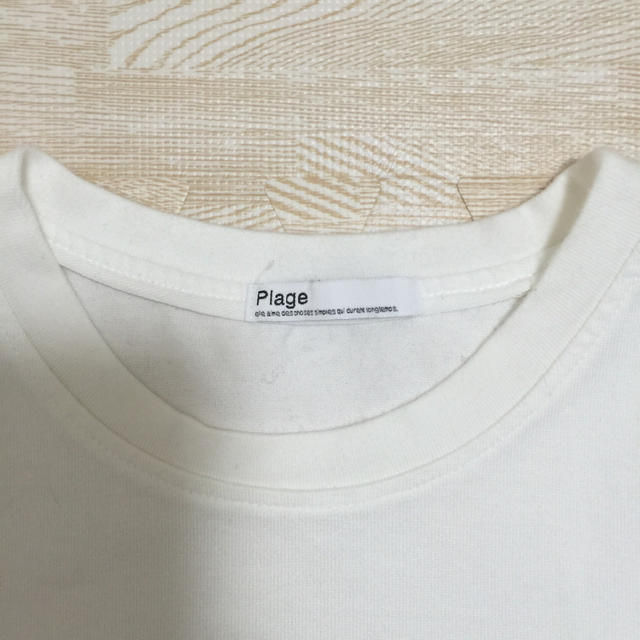 Plage(プラージュ)のPlage トップス レディースのトップス(Tシャツ(半袖/袖なし))の商品写真
