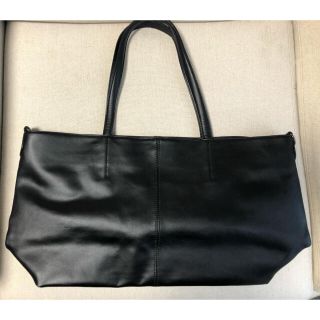 EDIFICE - エディフィス⭐︎レザー 2wayトート バッグ 黒の通販 by