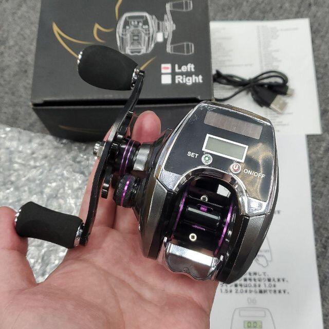 YU87L ベイトリール ラインカウンター付き デジタルディスプレイ搭載 YU87L ベイトリール ラインカウンター付き デジタルディスプレイ搭載
