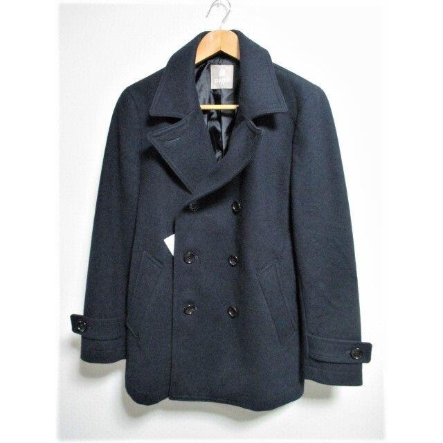 nano・universe - ☆ナノユニバース ピーコート ウール/メンズ/M/ブラック☆新品