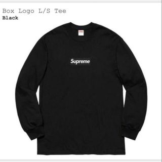 シュプリーム(Supreme)のsupreme  box logo L/S tee(Tシャツ/カットソー(七分/長袖))