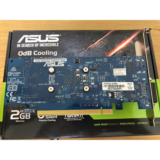 ASUS GEFORCE GT 1030／GT1030-SL-2G-BRK 2