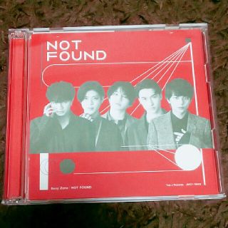 セクシー ゾーン(Sexy Zone)のNOT FOUND（初回限定盤A）(ポップス/ロック(邦楽))