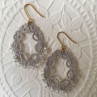 タティングレース ピアス(ピアス)