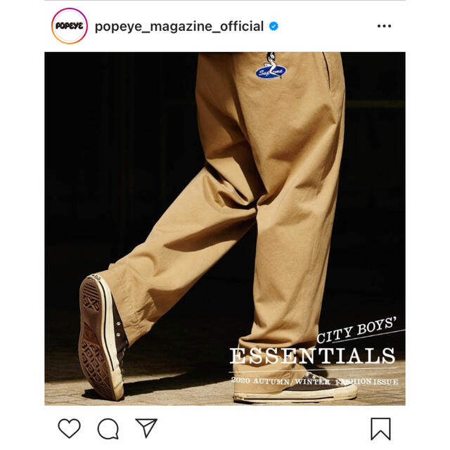 SUPREME PIN UP CHINO PANT チノパン ワークパンツ補足