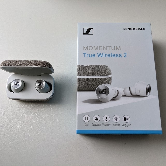 momentum true wireless 2　ホワイト