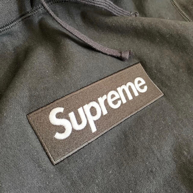 Supreme Box Logo Hooded Sweatshirt 黒S 新品