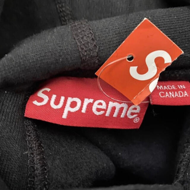 Supreme Box Logo Hooded Sweatshirt 黒S 新品