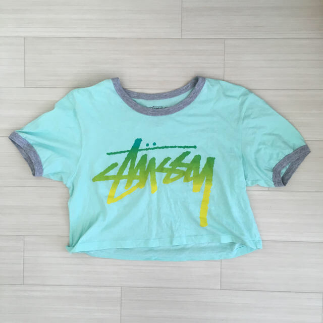 STUSSY(ステューシー)のStussy women ショート丈 レディースのトップス(Tシャツ(半袖/袖なし))の商品写真