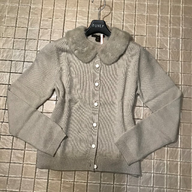 ルイ ヴィトン LOUIS VUITTON カシミヤ 襟付き カーディガン M-