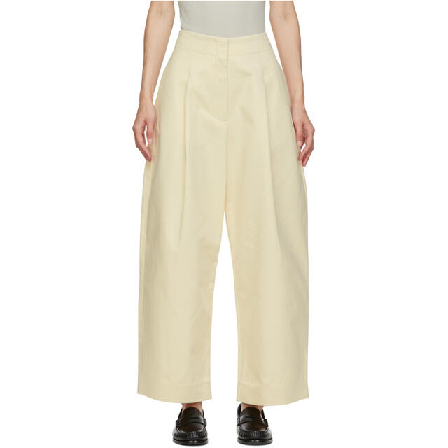 studio nicholson volume pants sorte milk