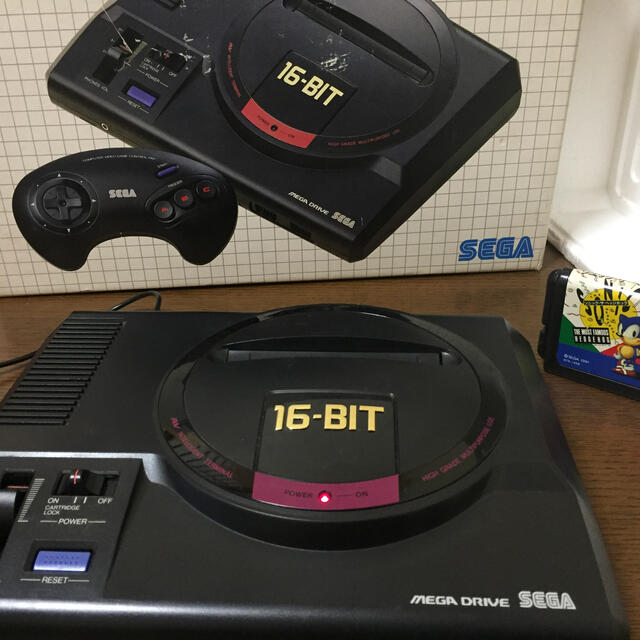 SEGA - 【初代】SEGA メガドライブ 16BITの通販 by ごんいえるー's