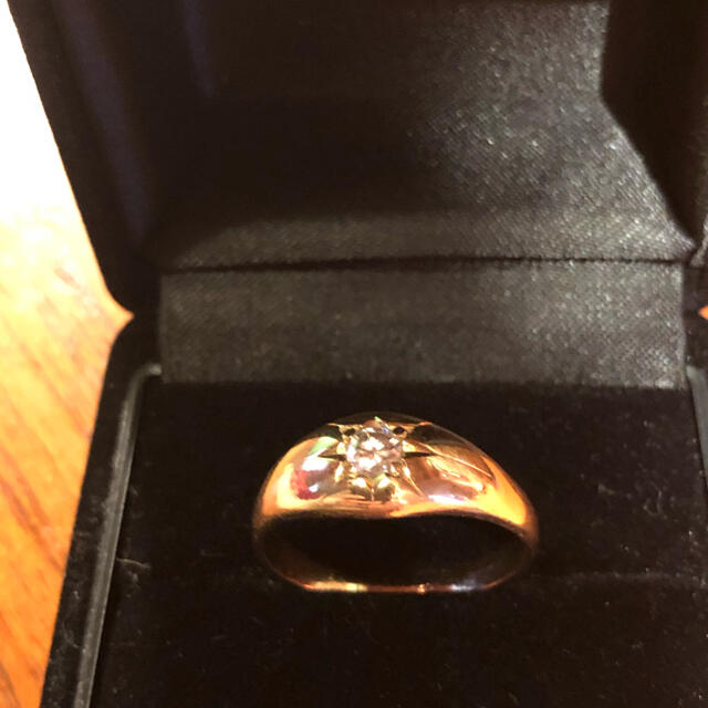 ☆ K18ダイヤリング0.2ct K18 刻印あり アクセサリー アクセサリー