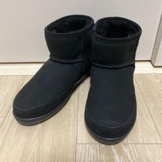 ミネトンカ(Minnetonka)の★じょん様専用★【極美品】ミネトンカ　ムートンブーツ　ブラック(ブーツ)