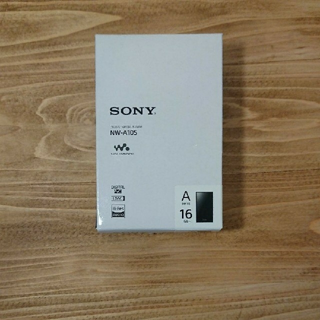 NW-A100シリーズ SONY NW-A105 16GB ブラック