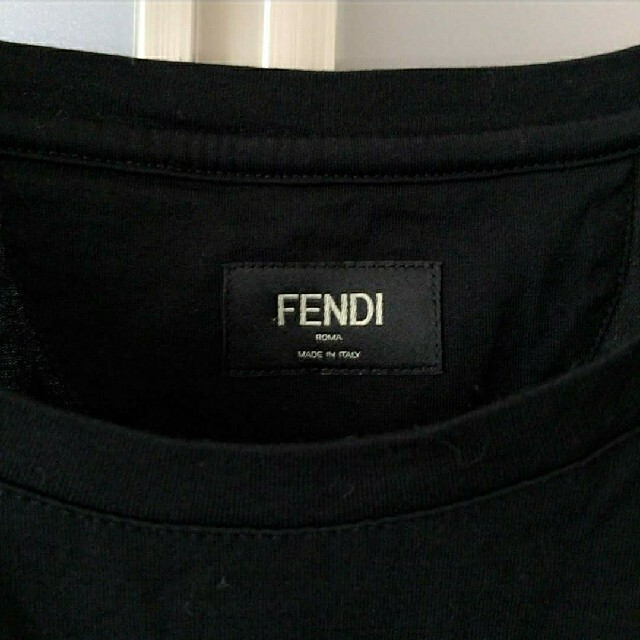 FENDI(フェンディ)の正規品 美品 FENDI 正規品 FENDI バグズモンスター  モンスター 黒 メンズのトップス(Tシャツ/カットソー(七分/長袖))の商品写真