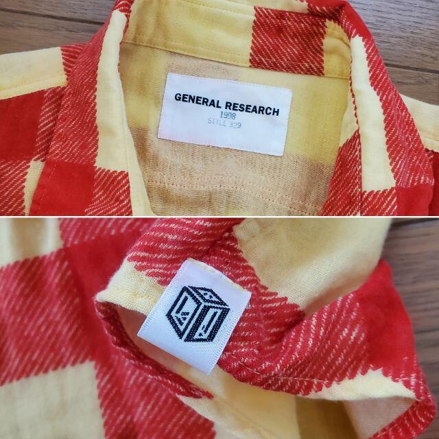 General Research(ジェネラルリサーチ)の【 藤原ヒロシ 着用 】90s GENERAL RESEARCH Shirt メンズのトップス(シャツ)の商品写真