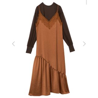 アメリヴィンテージ(Ameri VINTAGE)のAMERI VINTAGE LADY LAYERED CAMI DRESS(ロングドレス)