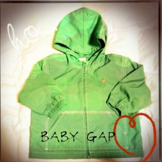 ギャップ(GAP)の美品　babygapウィンドウブレーカー(その他)