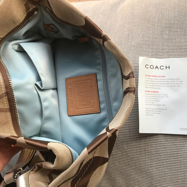 COACH(コーチ)のコーチ　ブラウン系　ショルダーバック レディースのバッグ(ショルダーバッグ)の商品写真