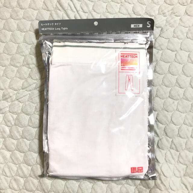 UNIQLO(ユニクロ)の新品未開封☆ユニクロ ヒートテックタイツ メンズS 白 メンズのレッグウェア(レギンス/スパッツ)の商品写真
