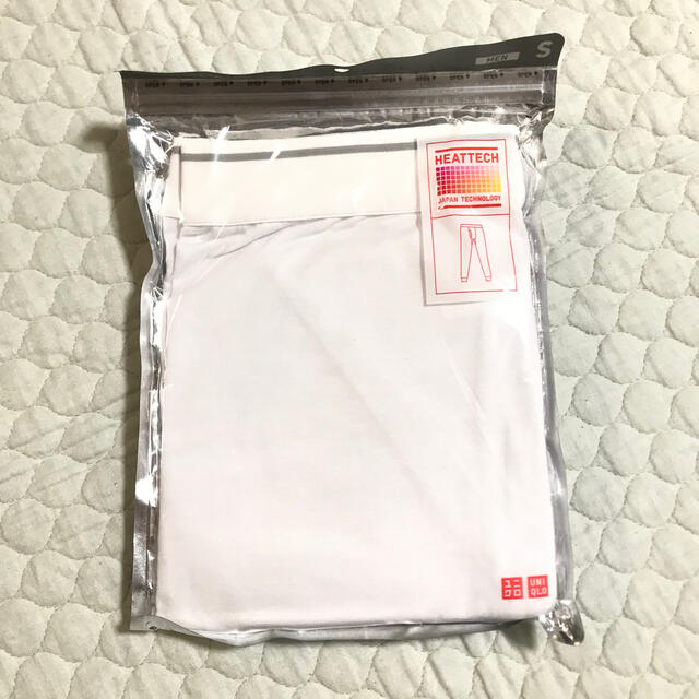 UNIQLO(ユニクロ)の新品未開封☆ユニクロ ヒートテックタイツ メンズS 白 メンズのレッグウェア(レギンス/スパッツ)の商品写真