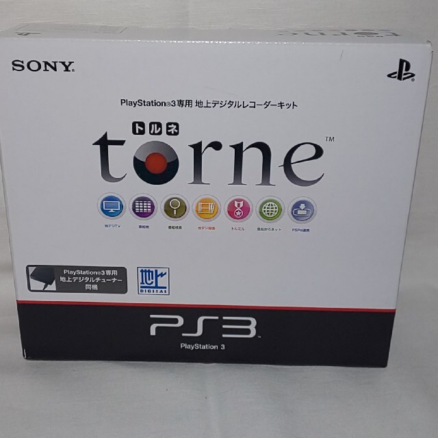 PlayStation3(プレイステーション3)のtorne PS3 専用 地上デジタルチューナー トルネ プレイステーション3 エンタメ/ホビーのゲームソフト/ゲーム機本体(その他)の商品写真