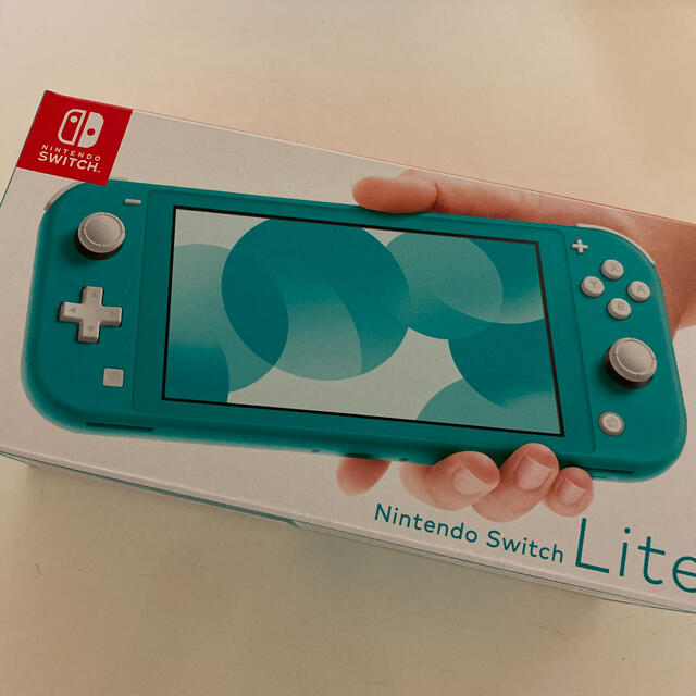 Nintendo Switch(ニンテンドースイッチ)のNINTENDO SWITCH LITE ターコイズ エンタメ/ホビーのゲームソフト/ゲーム機本体(家庭用ゲーム機本体)の商品写真