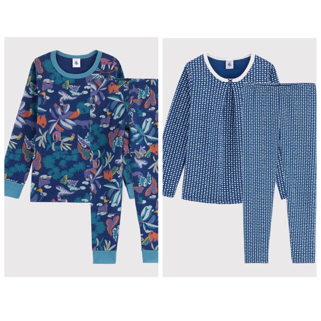 PETIT BATEAU(プチバトー)のちく様専用 キッズ/ベビー/マタニティのキッズ服女の子用(90cm~)(パジャマ)の商品写真