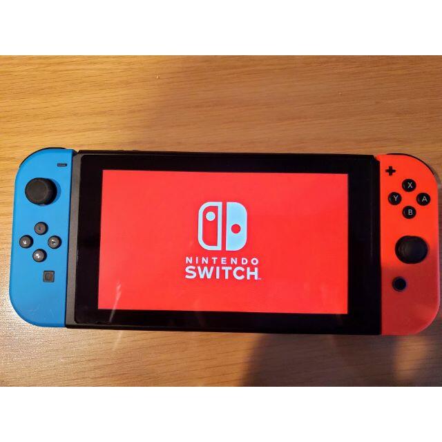 Nintendo Switch本体 ネオンブルー/レッド 新モデル おまけ付